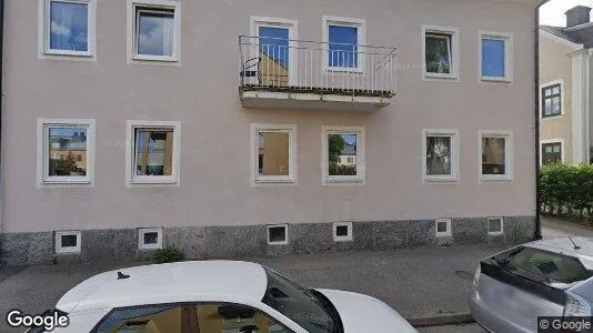 Lägenheter att hyra i Strängnäs - Bild från Google Street View